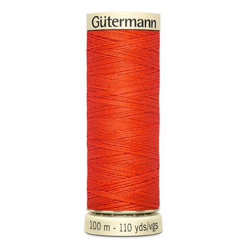 Gutermann Sew-all rich orange thread 155