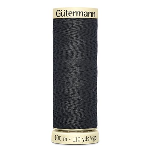 Hilo Coselotodo de Gutermann negro carbn nmero 190