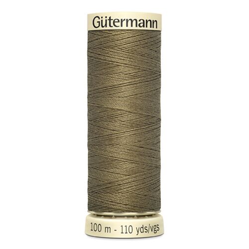 Gutermann Sew-all stone brown-green thread 528