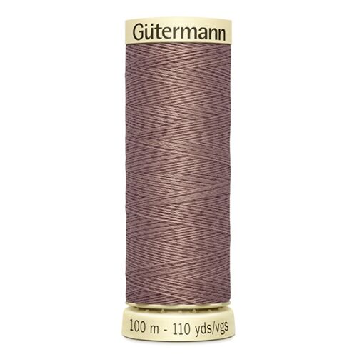 Hilo pardo rosado Coselotodo de Gutermann número 126