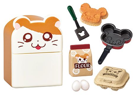 Hamutaro Room de Re-Ment caja sorpresa miniaturas set de 8 h�mster kawaii 3