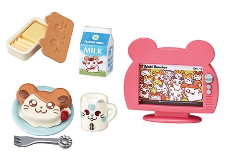Hamutaro Room de Re-Ment caja sorpresa miniaturas set de 8 h�mster kawaii 9