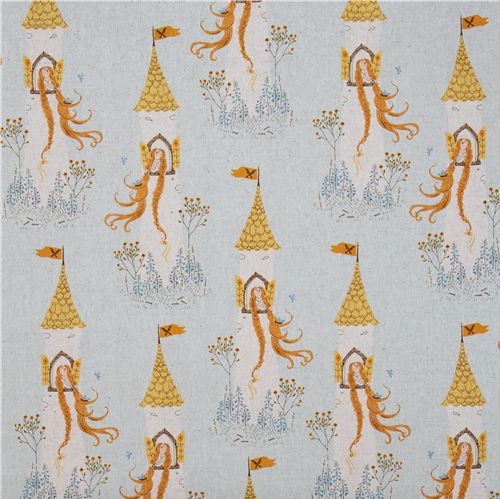 Heather Ross canvas Kokka fabric Far Far Away 2 2