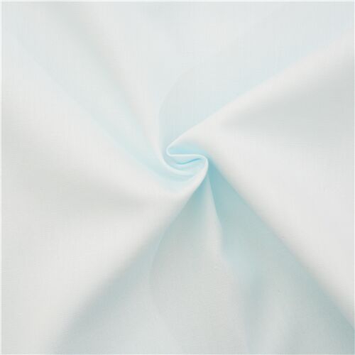 Japan Baumwollstoff einfarbig hellblau Stoff