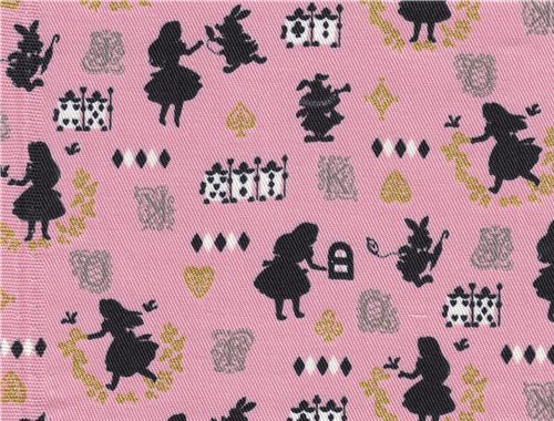 Kokka fabric alice in wonderland Kokka fabric alice in wonderland Kokka Stoff Alice im Wunderland fairy tale Maerchen