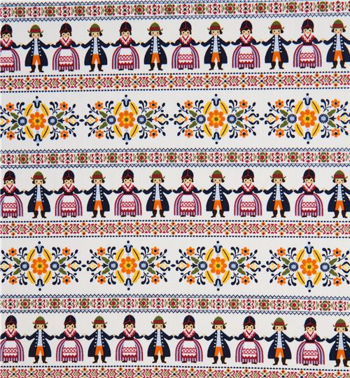Kokka fabric dirndl dance Kokka dirndl dance Kokka Stoff Dirndl Trachtenkleidung