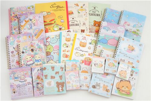 Kokoro Araiguma mini libreta de San-X con mapaches Ashi Araiguma 5