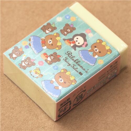 Korilakkuma and Koguma, Kiiroitori eraser by San-X 5