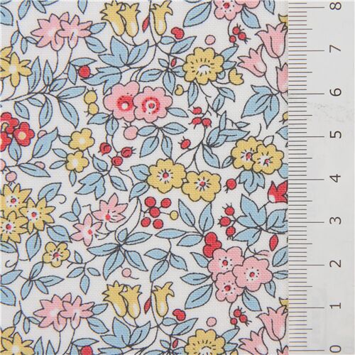 Remnant (39 x 110 cm) - Liberty Fabrics mini flower garden fabric 2