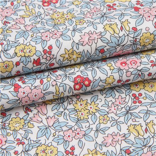 Remnant (39 x 110 cm) - Liberty Fabrics mini flower garden fabric 4