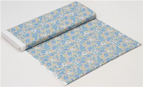 Resto de (41 x 110 cm) - Liberty Fabrics tela con jardín de flores de colores 6