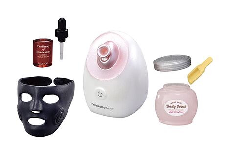 Boîte de miniatures Re-ment beauté soins maquillage Makeup Dresser 8 thèmes 3