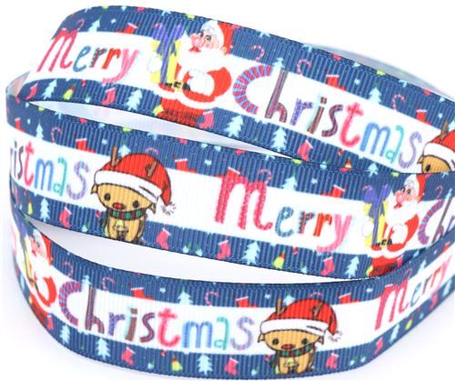 Merry Christmas ribbon 2
