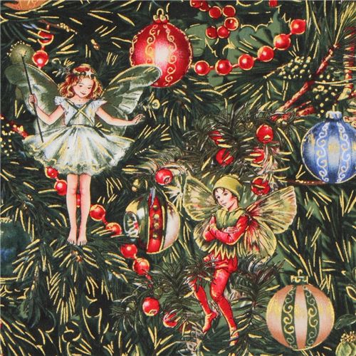 Michael Miller Christmas fabric Christmas Fairy Tale 1
