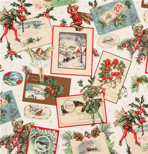Michael Miller Christmas fabric Christmas Greetings 2