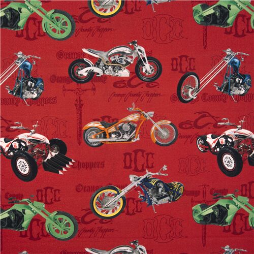 Motos Amricaines Orange County Choppers Tissu