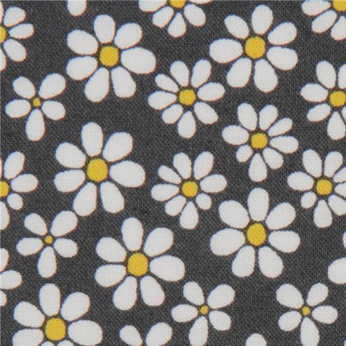 Michael Miller designer fabric Dinky Daisy flowers 1