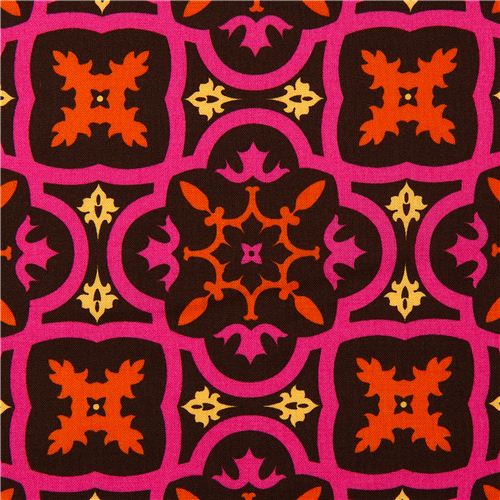 Michael Miller Stoff Moorish Tile Ornamente Patty Young 1