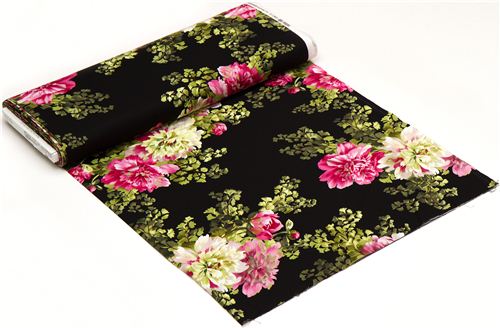 Michael Miller fabric Savannah with flowers 3