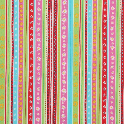Michael Miller fabric Stripe Ditty flowers stripes 2