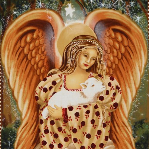 Michael Miller fabric beautiful angel Golden Angel 1