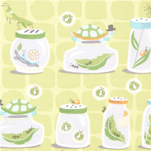 Michael Miller fabric bug jars by Patty Sloniger 1