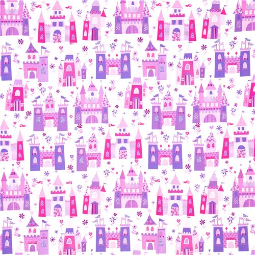 Michael Miller fabric fairy tale castle princess 2