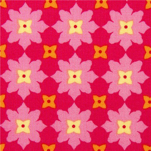 Michael Miller fabric tiny flower rosa by Patty Young 1