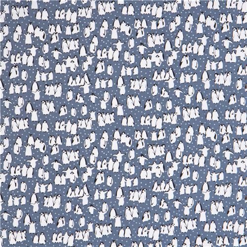 Resto de (41 x 112 cm) - Tela de ping�inos de Michael Miller 2