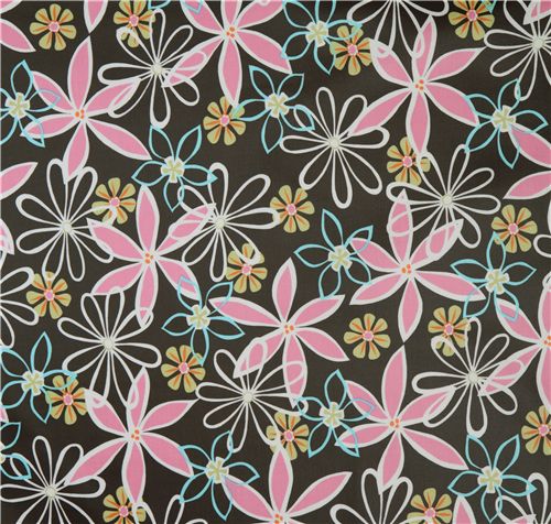 Michael Miller laminate fabric Daisy Dreams 0