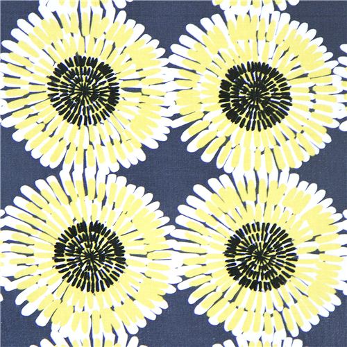Michael Miller premium laminate fabric flower 1