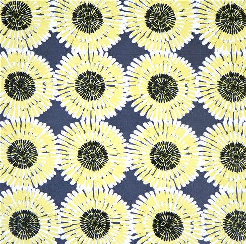 Michael Miller premium laminate fabric flower 2