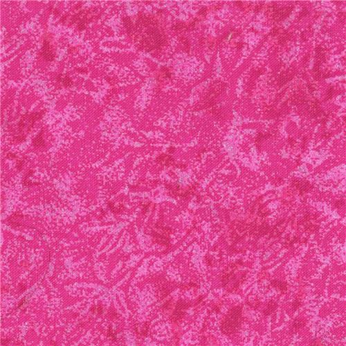 Tela de Michael Miller con adornos plateados metálicos en rosa Tela