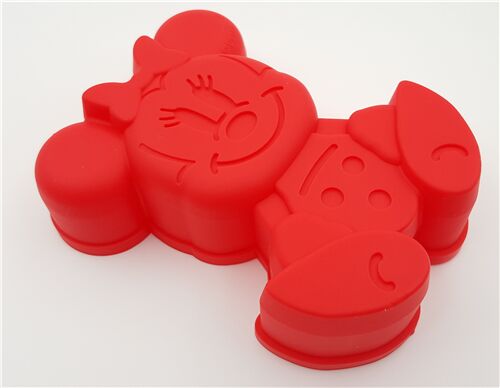 Rote Silikonform Minnie Maus von Disney 2