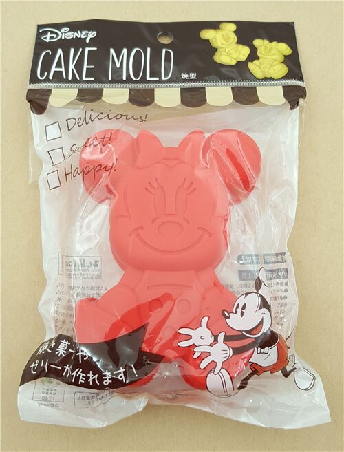 Rote Silikonform Minnie Maus von Disney 4