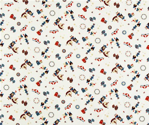 Peter Pan Kokka oxford cloth fabric fairy tale Japan 2
