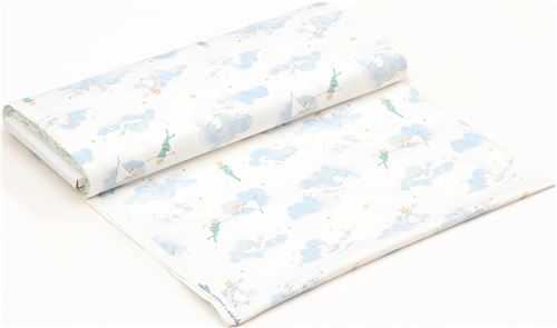 Remnant (24 x 112 cm) - Peter Pan and Wendy fabric by Michael Miller with embellishments 3