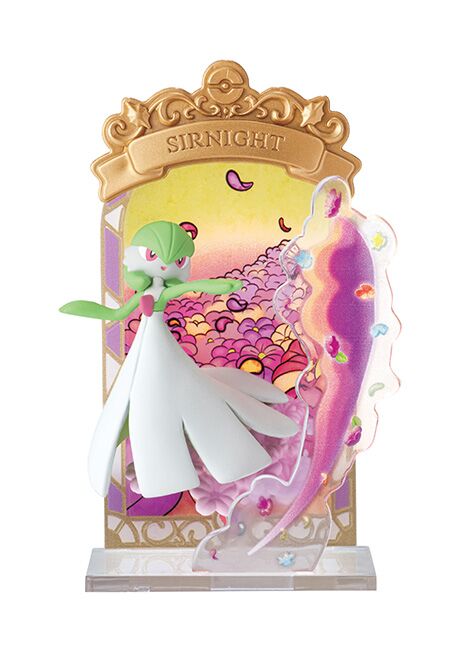 Pokemon Stained Glass Collection Re-Ment Blindbox 6er-Set 4