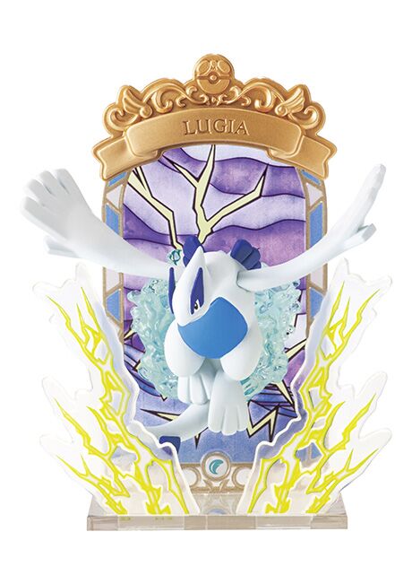 Pokemon Stained Glass Collection Re-Ment Blindbox 6er-Set 7