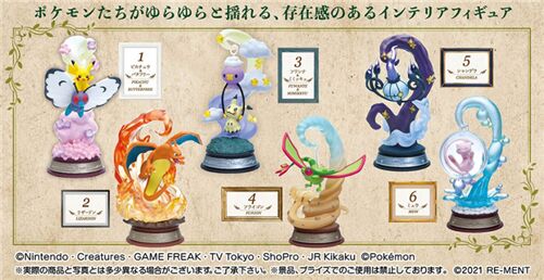 Pokemon Swing Vignette Re-Ment blind box 4