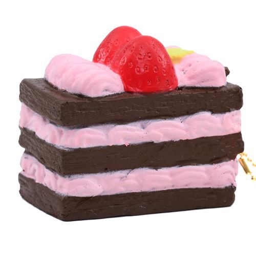 Premium Cafe de N cute brown pink mille-feuille pastry squishy charm kawaii 2