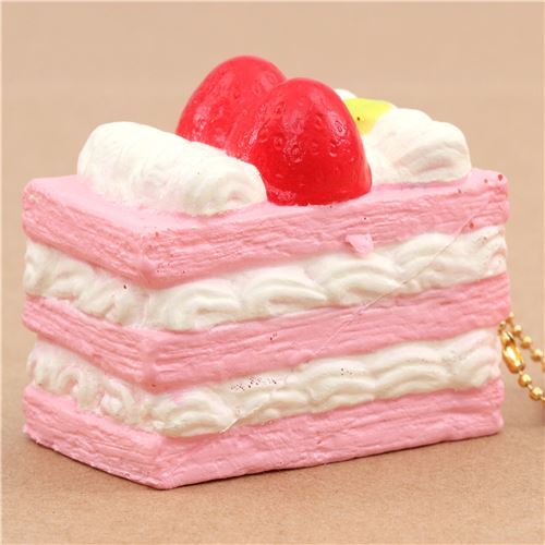 Premium Cafe de N pink light cream mille-feuille pastry squishy charm kawaii 2