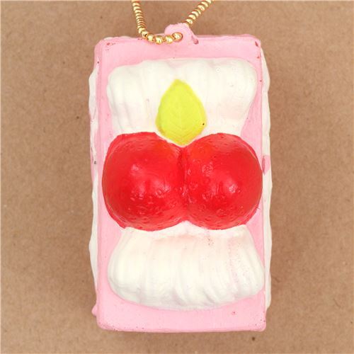 Premium Cafe de N pink light cream mille-feuille pastry squishy charm kawaii 3