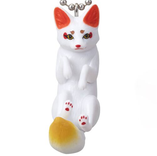 Random Gashapon lucky charm fox Omamori Kitsune capsule toy 2