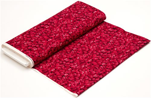 Raspberry fabric by Timeless Treasures from the USA 3
