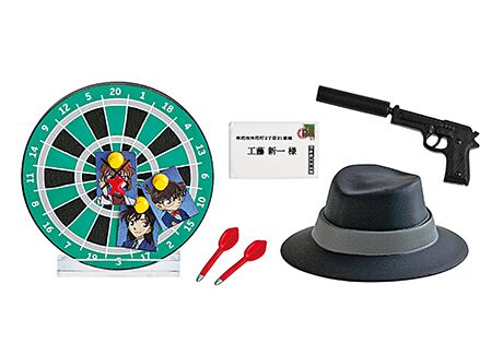 Re-Ment Detective Conan jeu de fléchettes informatique Small Days blind box 8 set 4
