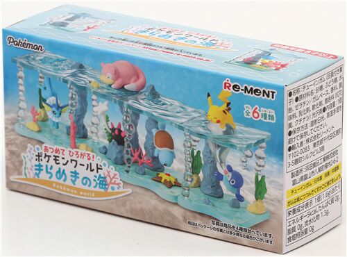 Caja sorpresa de miniaturas de Jap�n Re-ment Pokemon Ocean World 2