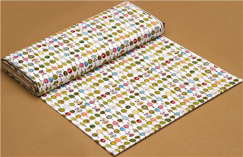 Riley Blake animal fabric with panda bear trees 3