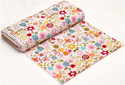 Riley Blake Flannellstoff mit Blumen Herz Blatt 3