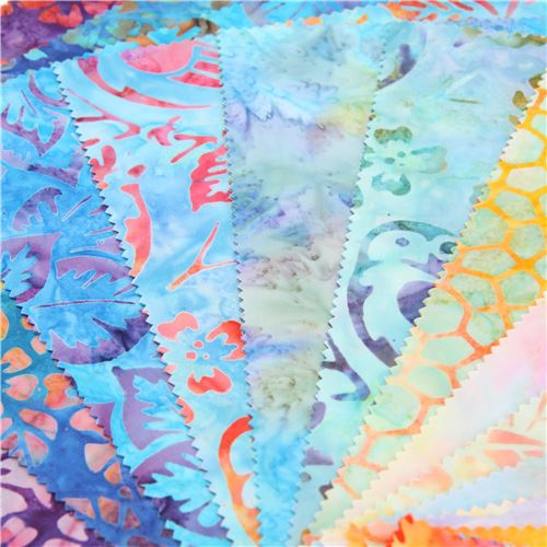 Robert Kaufman set de telas batik precortadas Ten Square 2